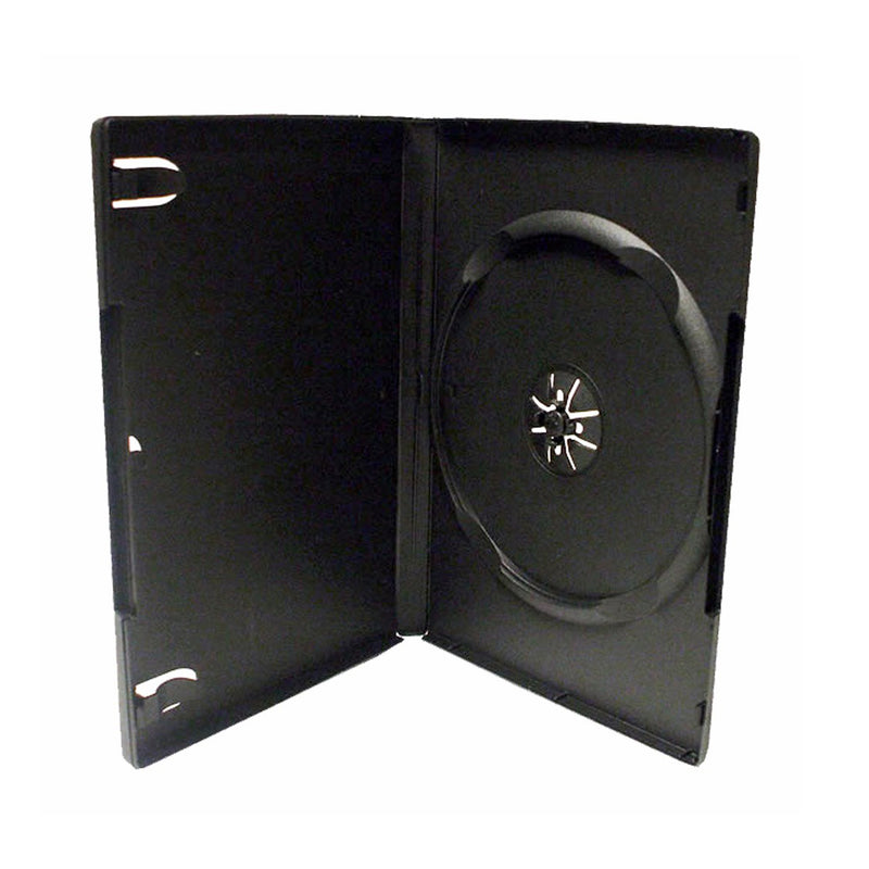 Pack Caja DVD Single Negra 14 mm